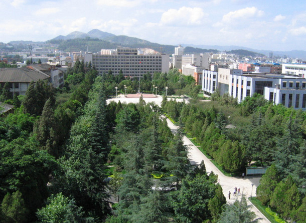 昆明理工大學(xué)--蓮華教學(xué)區(qū)鳥(niǎo)瞰