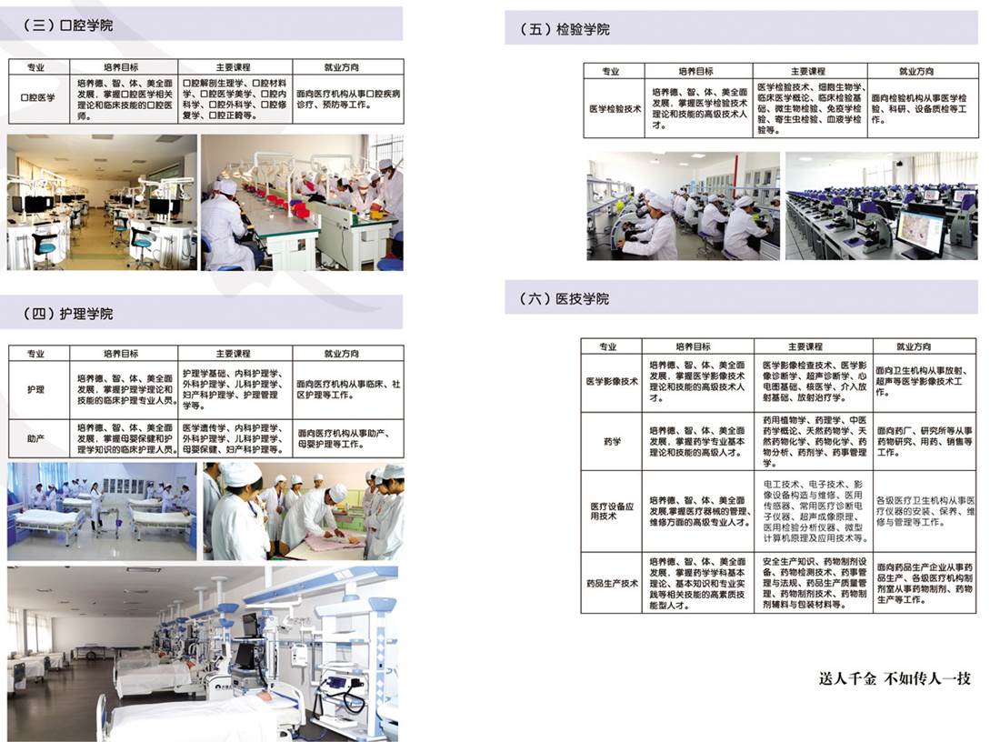 昆明衛(wèi)生職業(yè)學院高職層次招生簡章
